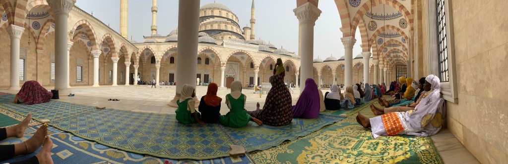 Accra Central Mosque Friday prayers