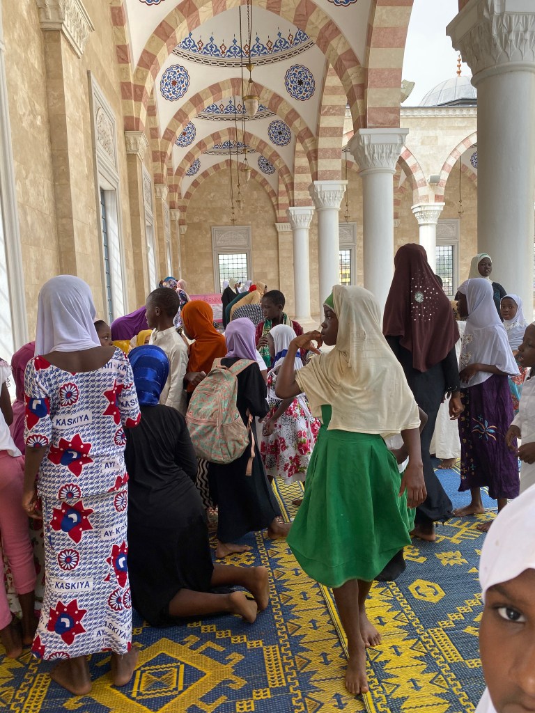 Friday Prayers at the Accra Central mosque