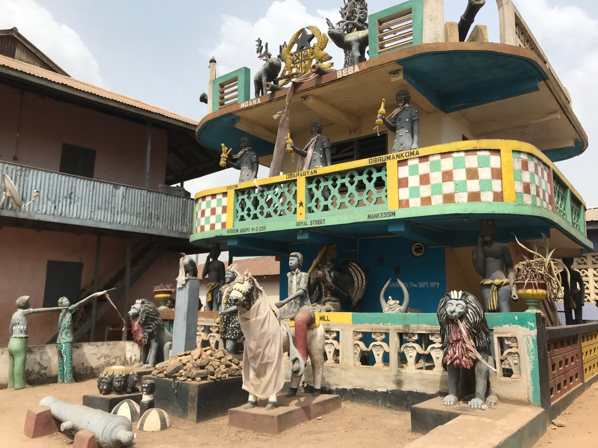 The peculiar Posuban shrines and fanciful Asafo flags of the Fante people of&nbsp;Ghana