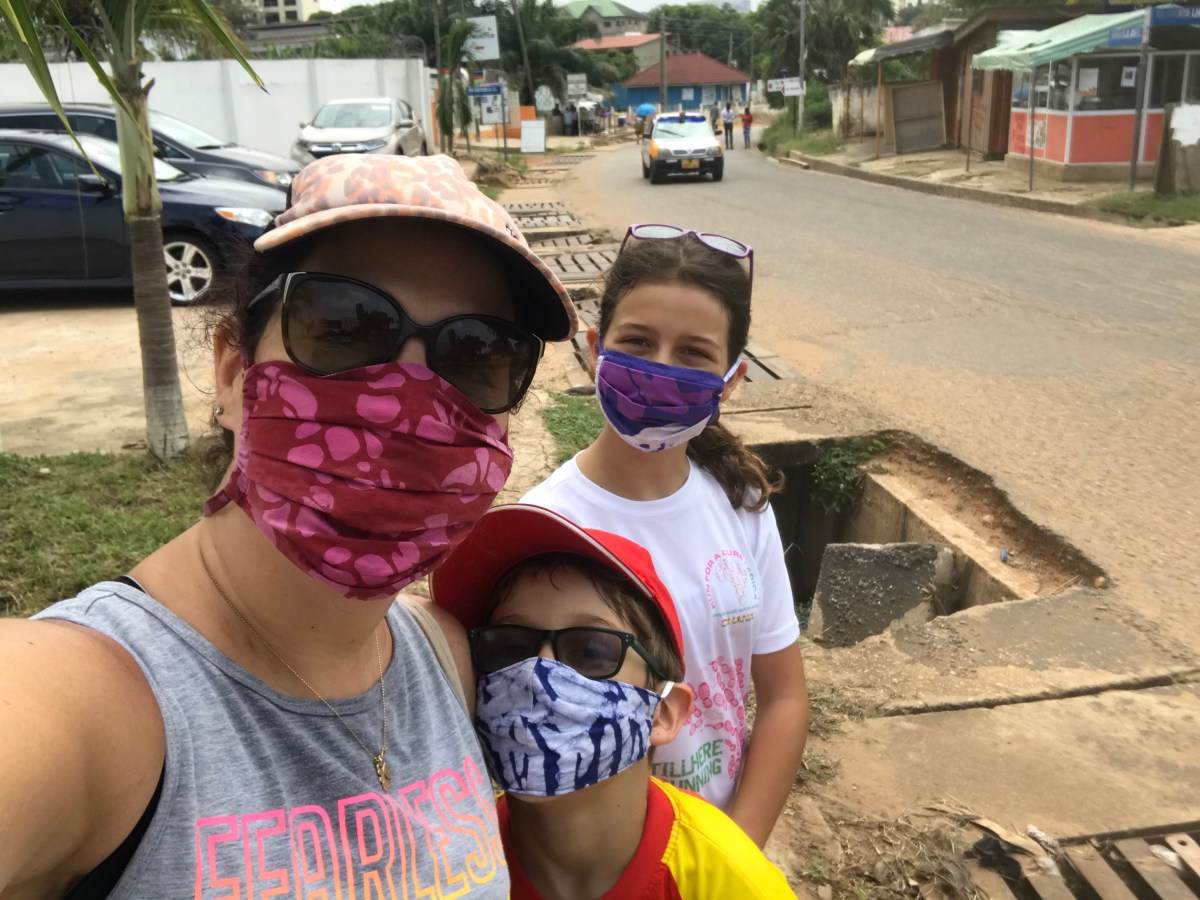 Eating yam chips on the pavement on an ordinary Tuesday in&nbsp;Accra