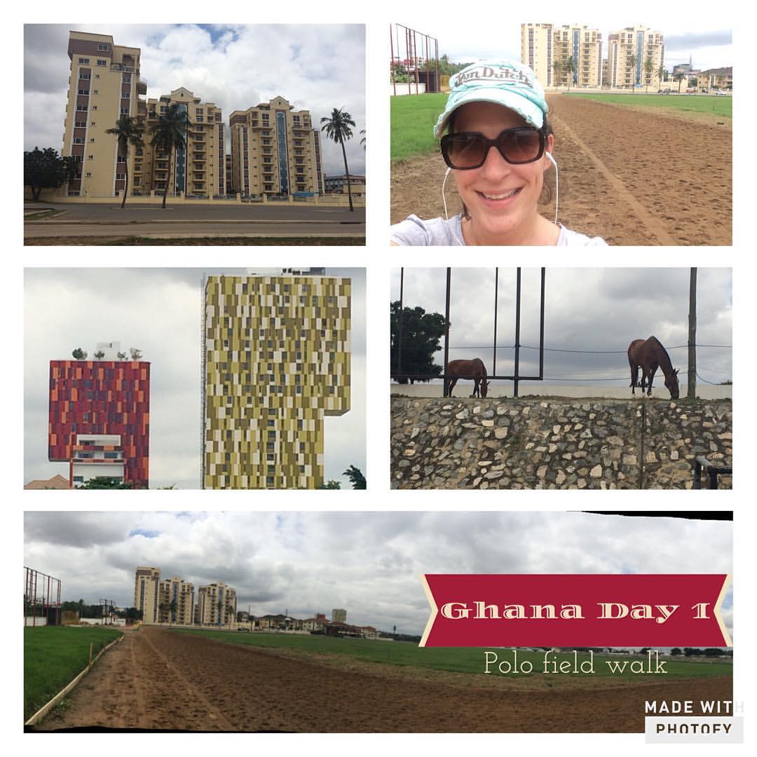 The polo field in Accra Ghana