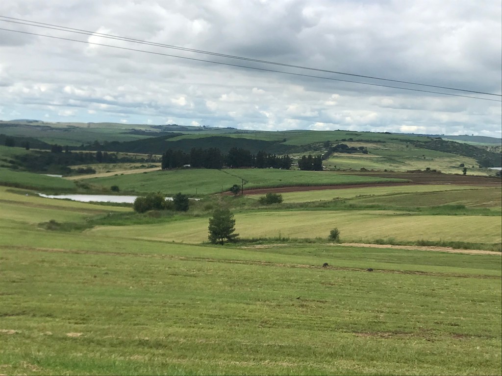 An overnight trip on the Midlands Meander - The rolling hills and many shades of green