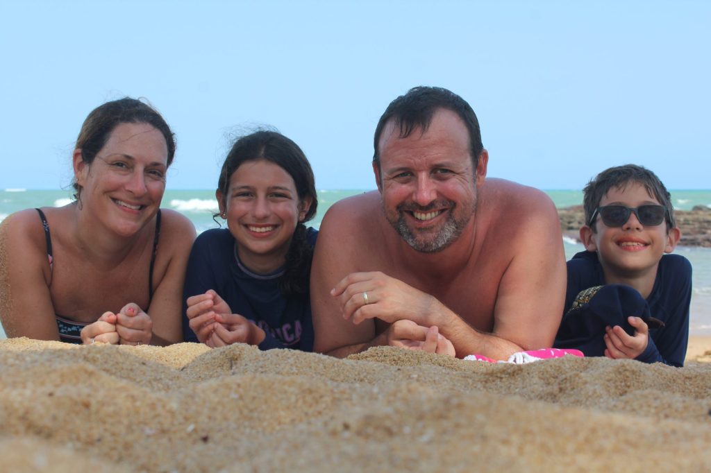 Our family after living as expats in Accra Ghana for the last five years. 